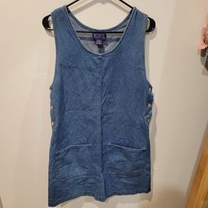 Blue J. Denim Dress with Pockets Size Small